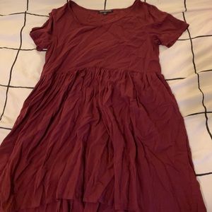 Maroon Brandy Melville dress